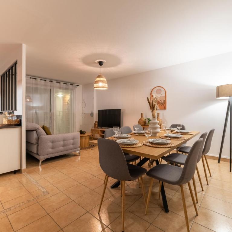 Le Pommery climatisé - terrasse et parking privé - Appartamento con 2 Camere da Letto - 10