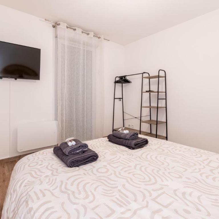 Le Pommery climatisé - terrasse et parking privé - Appartamento con 2 Camere da Letto - 6