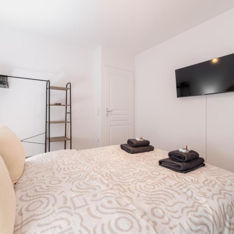 Le Pommery climatisé - terrasse et parking privé - Appartamento con 2 Camere da Letto - 7