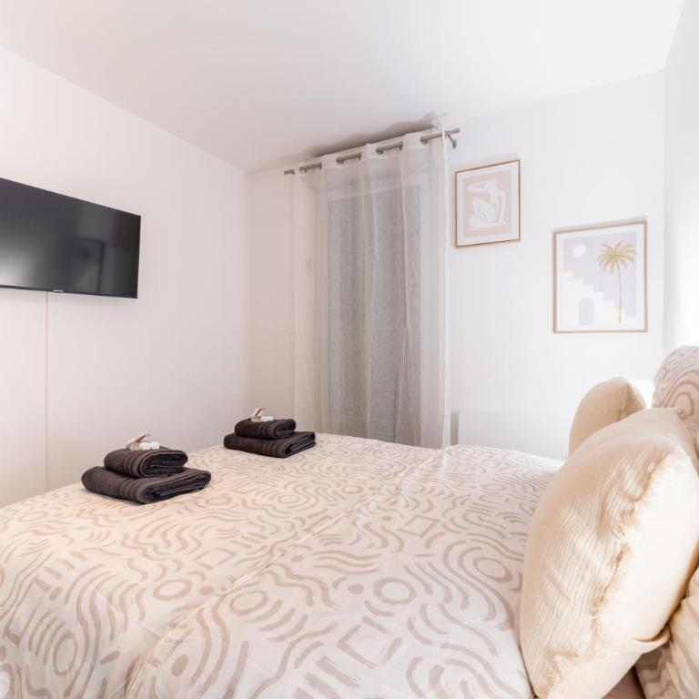 Le Pommery climatisé - terrasse et parking privé - Appartamento con 2 Camere da Letto - 28