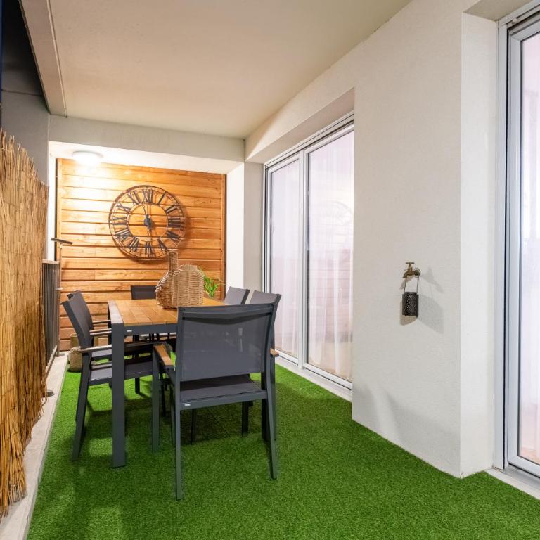 Le Pommery climatisé - terrasse et parking privé - Appartamento con 2 Camere da Letto - 4