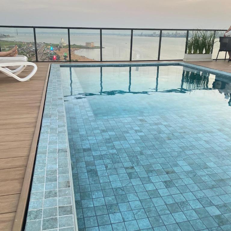 Vivo Costanera frente a la playa San José de Encarnación! Apartamento de 2 Habitaciones con amenities y cochera! - Two-Bedroom Apartment - 1