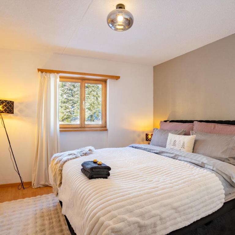 A&Y Alpenchique Apartment Davos - Apartment mit 3 Schlafzimmern und Bergblick - 49