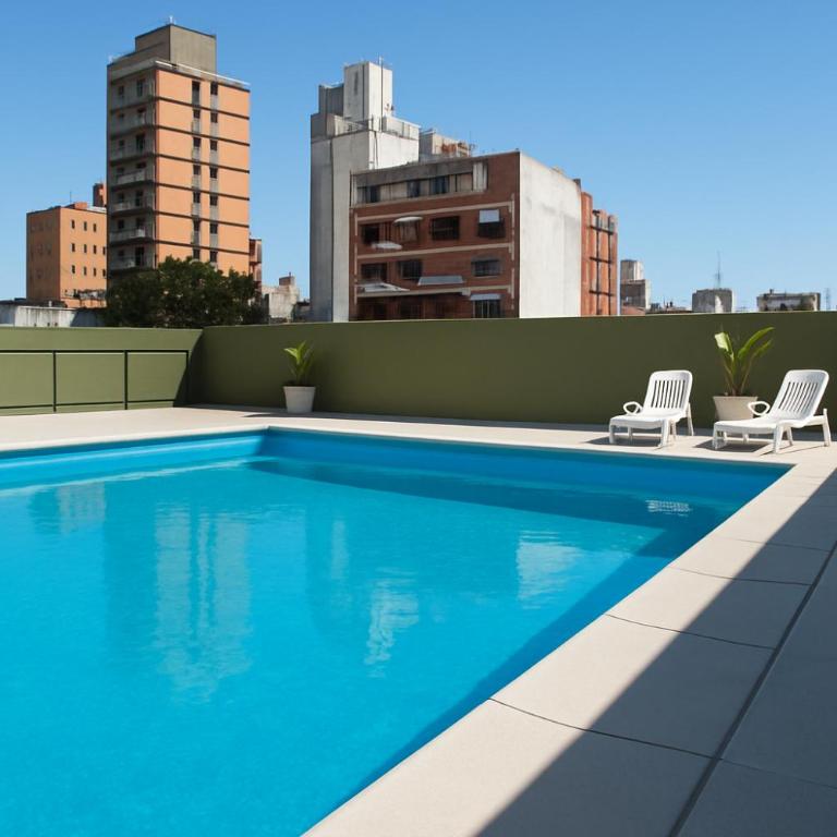 Moderno departamento céntrico, con piscina-Barrio Norte - One-Bedroom Apartment - 1