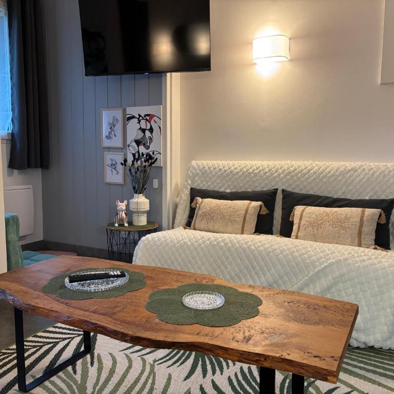 Rez de chaussée, vue sur le Golf et parking gratuit - Apartamento de 1 dormitorio con terraza - 6
