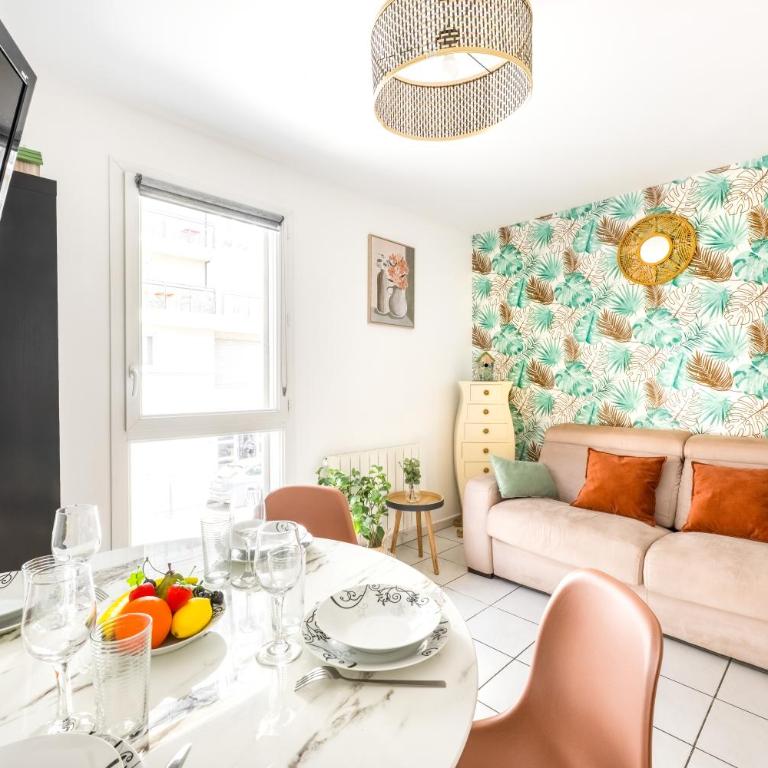 BnGo l Cosy et Calme l Métro B, 4 personnes - Apartment mit 1 Schlafzimmer - 2