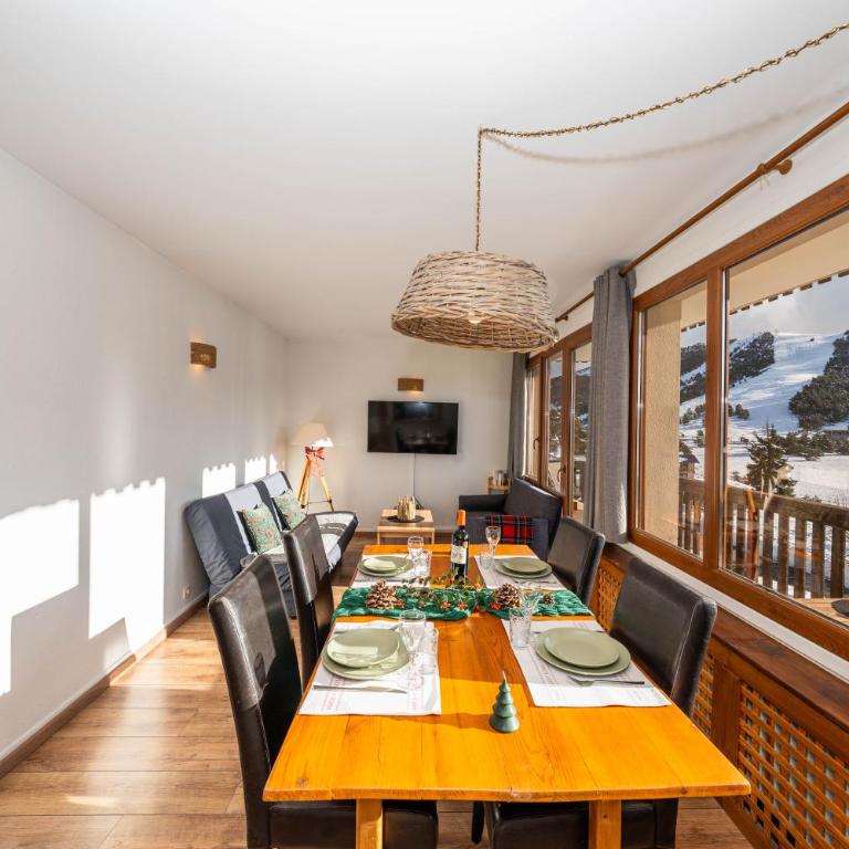 Panorama des Cimes - T3 avec Sauna privé et Vue imprenable sur la Station - Appartamento con 2 Camere da Letto - 7