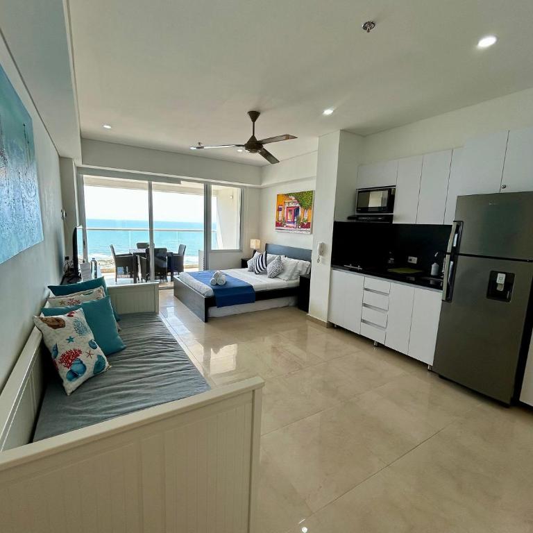 Cartagena Beach Resort - Apartamento de 1 dormitorio con balcón y vistas al mar - 14