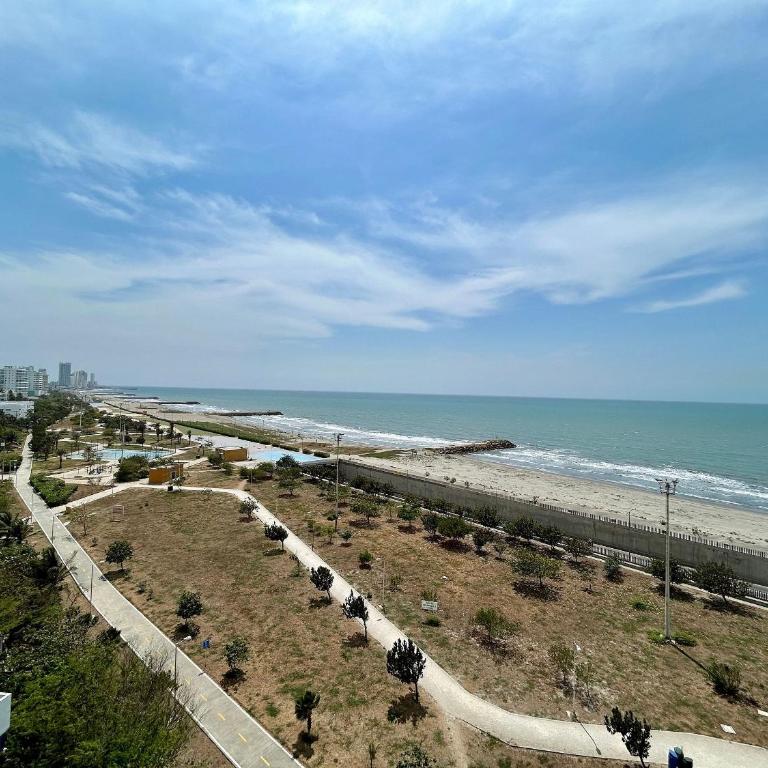 Cartagena Beach Resort - Apartamento de 1 dormitorio con balcón y vistas al mar - 22