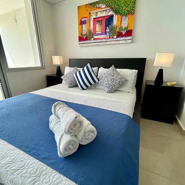 Cartagena Beach Resort - Apartamento de 1 dormitorio con balcón y vistas al mar - 42