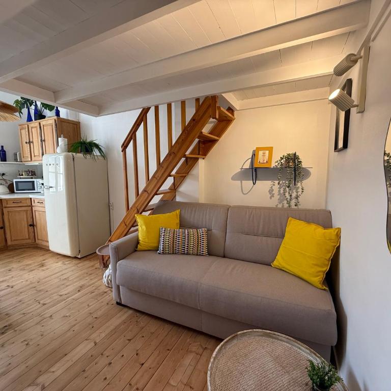 La Plage Studio lumineux, balcon vue mer - Appartamento con 1 Camera da Letto - 5