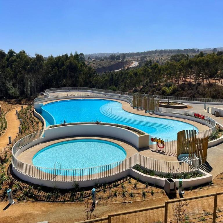 Hermoso Departamento en Costa Algarrobo 6P - Apartamento de 3 dormitorios - 1