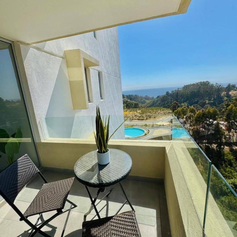 Hermoso Departamento en Costa Algarrobo 6P - Apartamento de 3 dormitorios - 12