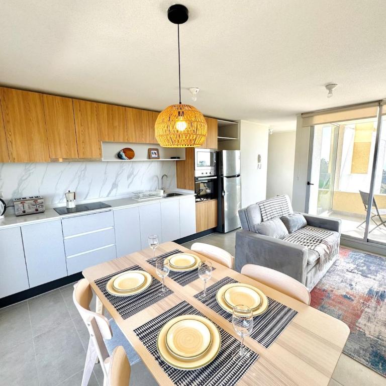 Hermoso Departamento en Costa Algarrobo 6P - Apartamento de 3 dormitorios - 27