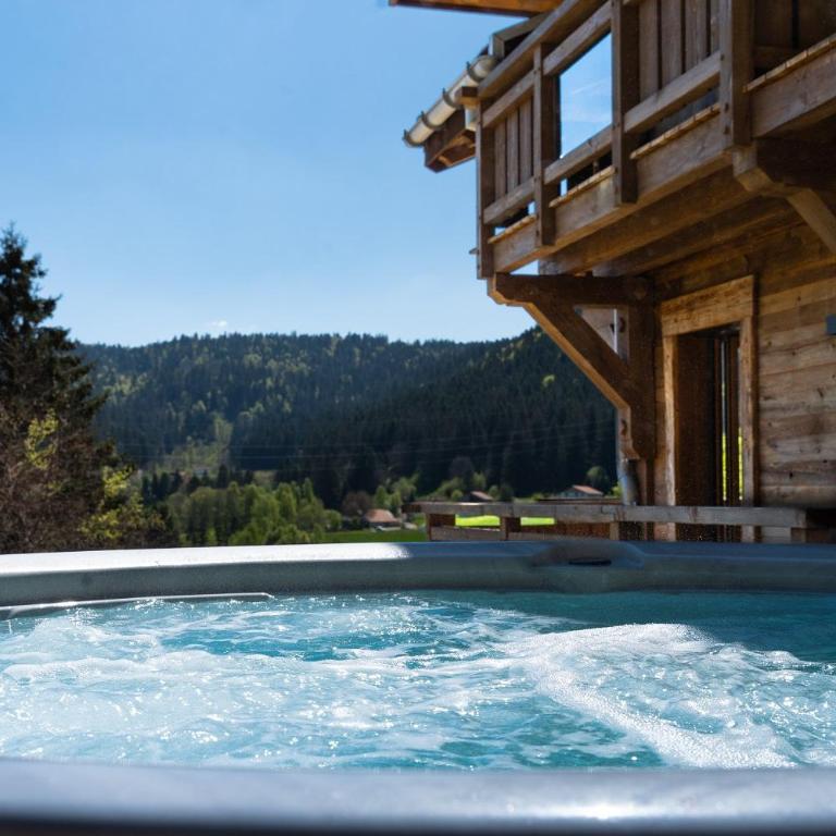 Chalet Aconit, terrasse panoramique avec jacuzzi et sauna - Chalet - 4