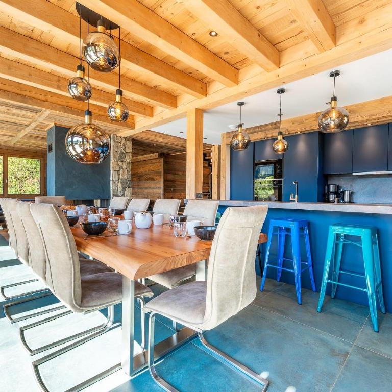 Chalet Aconit, terrasse panoramique avec jacuzzi et sauna - Chalet - 14