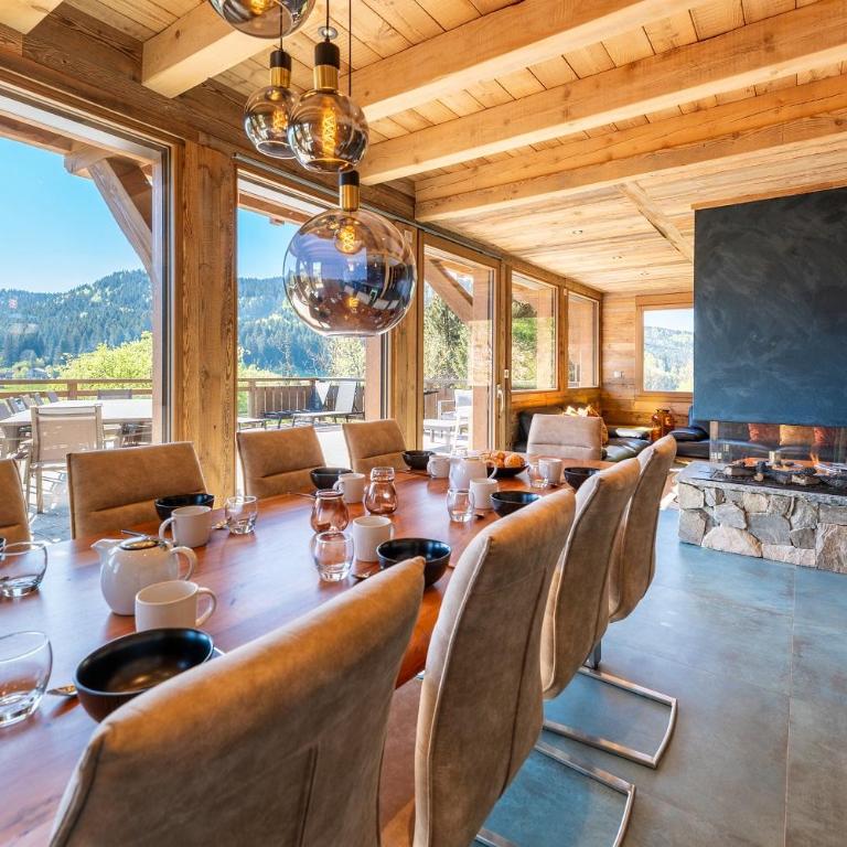 Chalet Aconit, terrasse panoramique avec jacuzzi et sauna - Chalet - 15