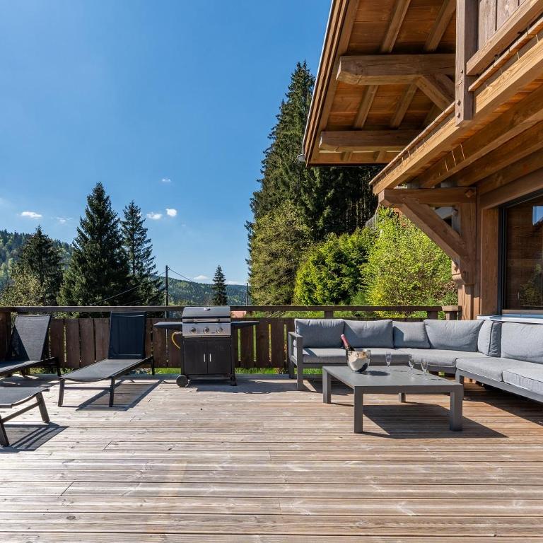 Chalet Aconit, terrasse panoramique avec jacuzzi et sauna - Chalet - 23