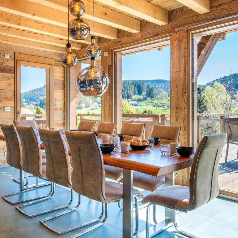 Chalet Aconit, terrasse panoramique avec jacuzzi et sauna - Chalet - 8
