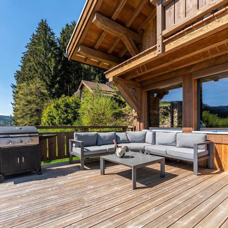 Chalet Aconit, terrasse panoramique avec jacuzzi et sauna - Chalet - 27