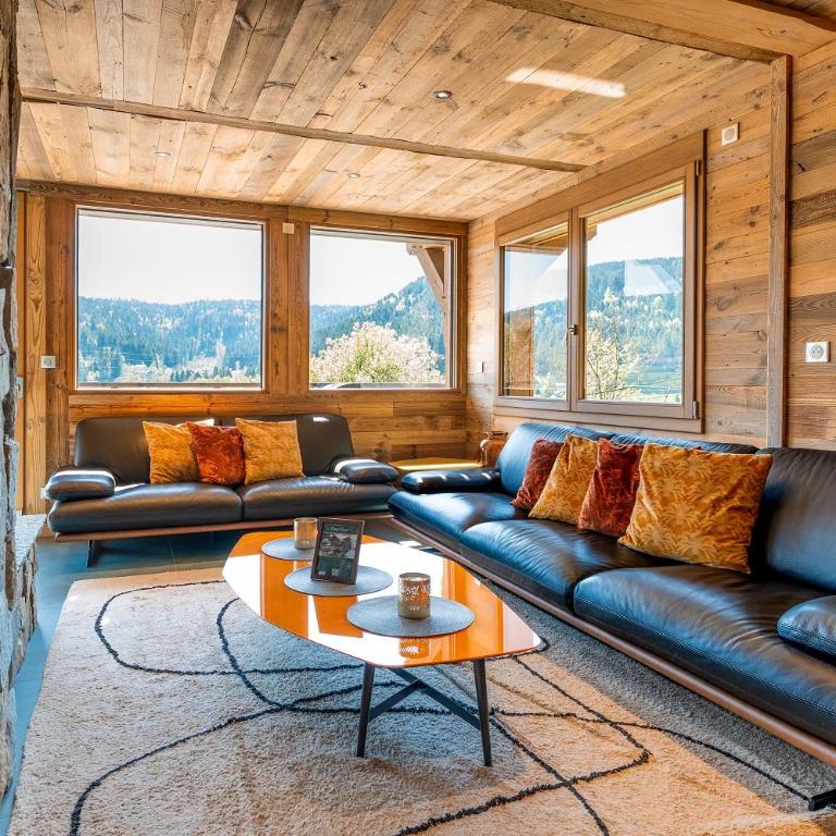 Chalet Aconit, terrasse panoramique avec jacuzzi et sauna - Chalet - 19