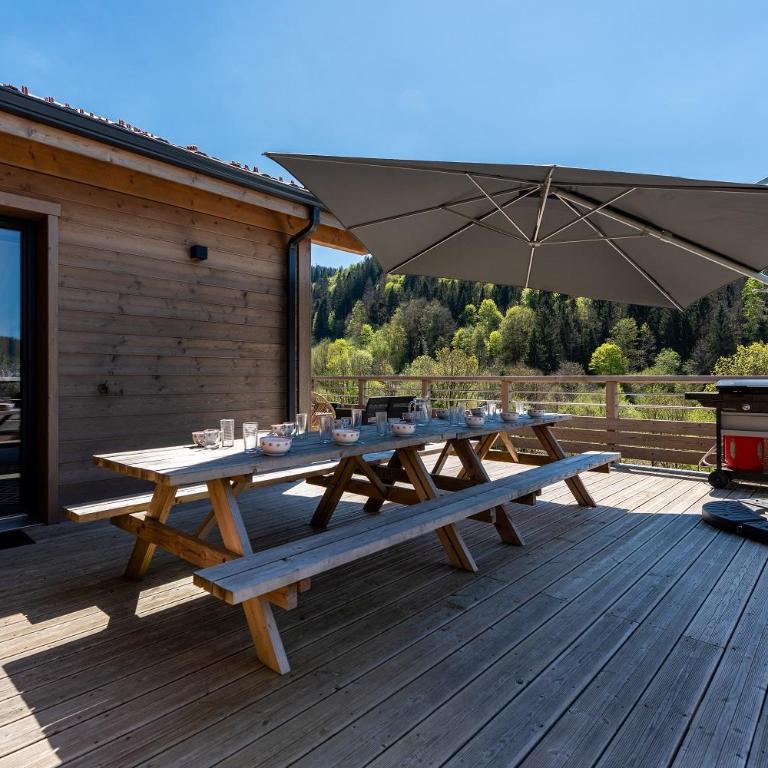 Chalet Victorine, vue imprenable avec spa - Chalet - 26