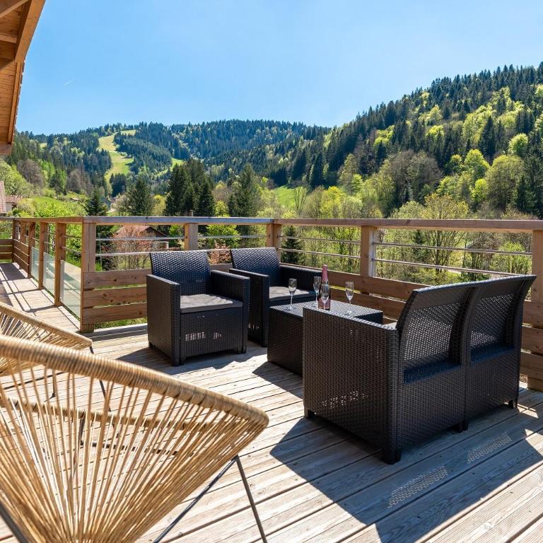 Chalet Victorine, vue imprenable avec spa - Chalet - 27