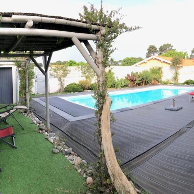 CAPBRETON entre centre et plage Villa DEUMIER avec piscine 12 personnes #0606 - Villa avec Piscine Privée - 3