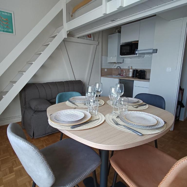 Cap au port - Studio duplex 2 pers avec vue port - Monolocale su 2 Livelli - 6
