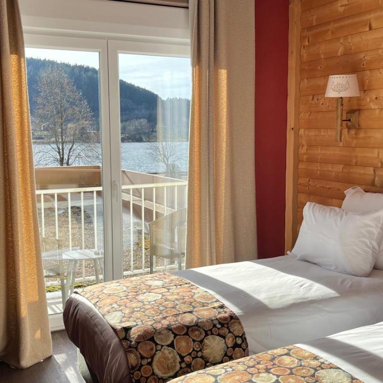 Annexe by Hôtel La Réserve - Chambre Lits Jumeaux - Vue sur Lac - 2