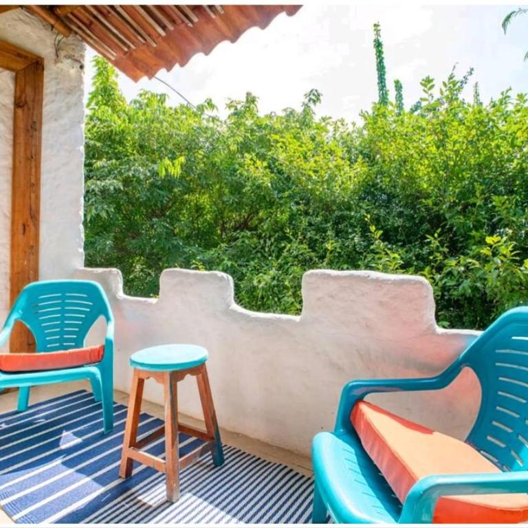 cabaña 5 minutos de la playa - One-Bedroom House - 3