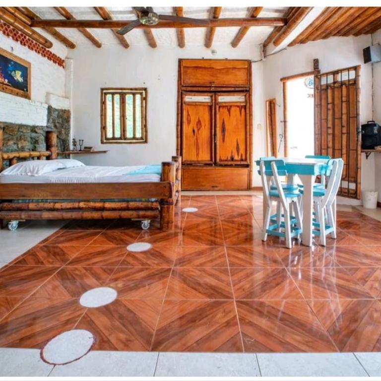 cabaña 5 minutos de la playa - One-Bedroom House - 4