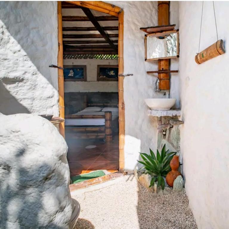 cabaña 5 minutos de la playa - One-Bedroom House - 10