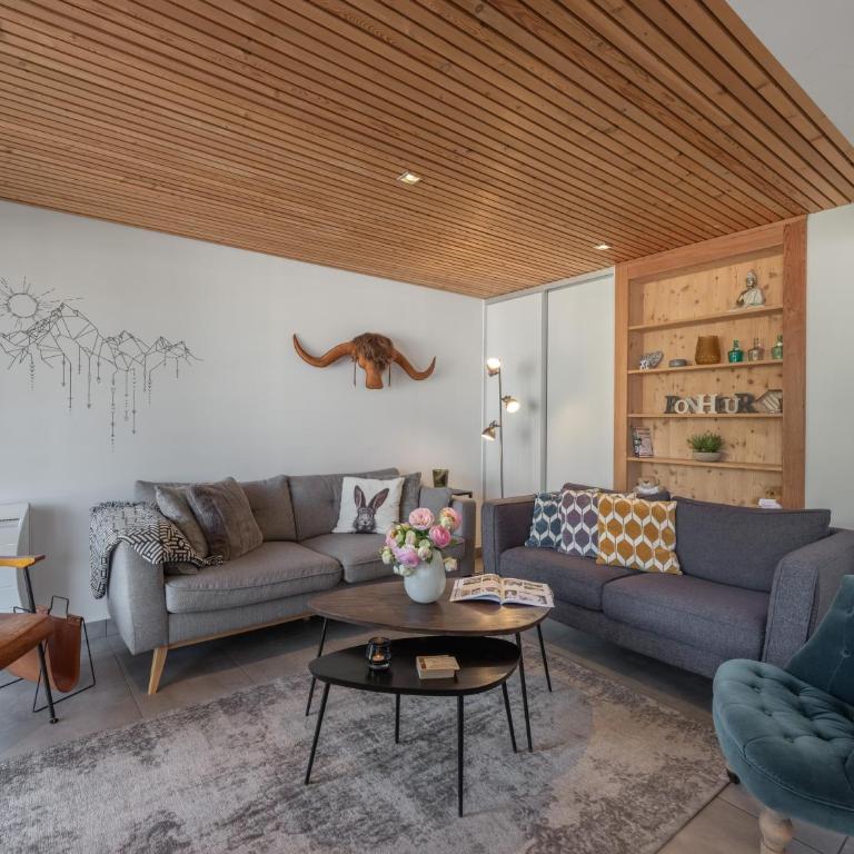 Le Lion d'Or - Apt 04 - BO Immobilier- Châtel Multipass été 2026 en Été en option au tarif de 4euros par jour et par personne - Three-Bedroom Apartment - 10