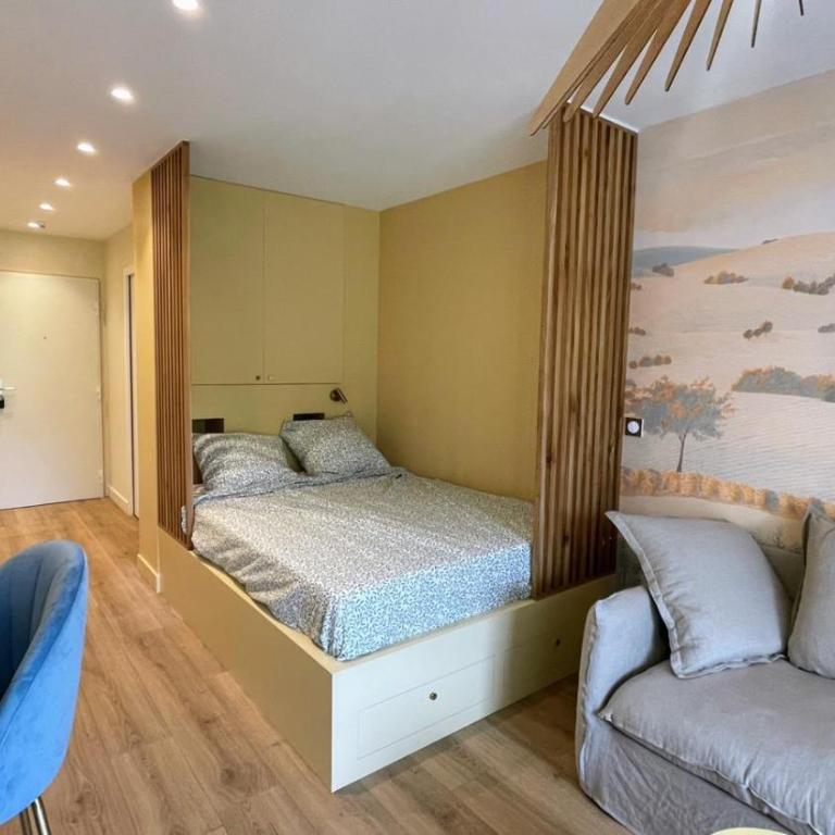Écume et Sérénité Parking Privé Wifi Clim et LIT en 140 - Deluxe Studio - 7