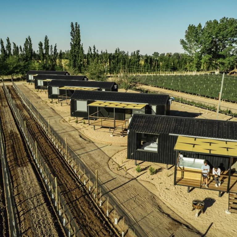 Bodega Iaccarini Wine Lodge by BT Homes - One-Bedroom Apartment with Balcony and Mountain View - 93