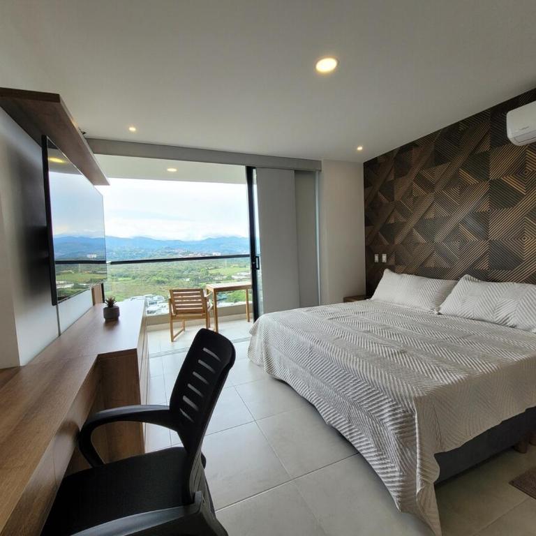 Cali Apto Piso 12 Pance Sector Exclusivo La Mejor Ubicación Del Sur De La Ciudad - Apartamento de 1 dormitorio - 1