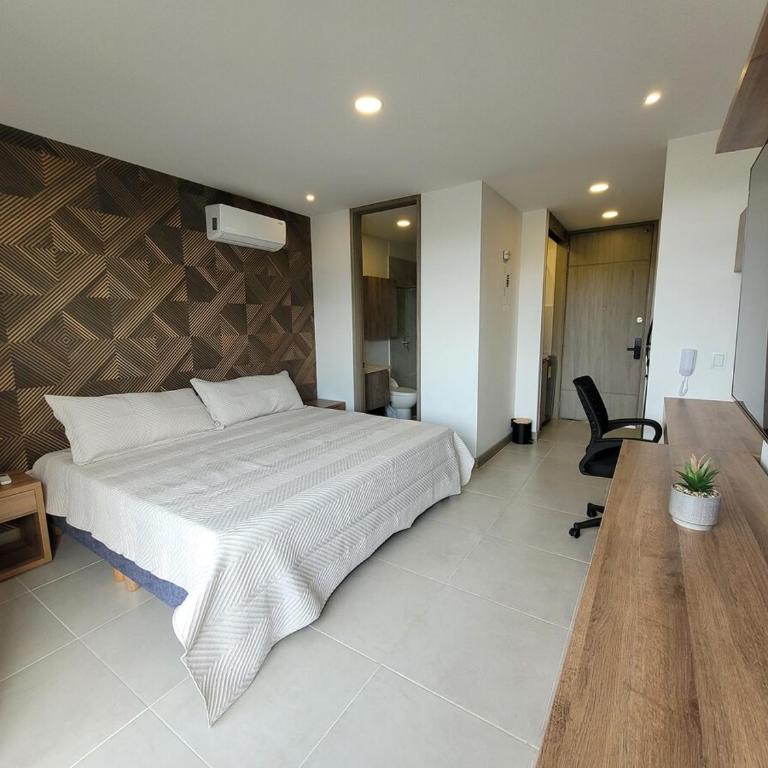Cali Apto Piso 12 Pance Sector Exclusivo La Mejor Ubicación Del Sur De La Ciudad - Apartamento de 1 dormitorio - 3