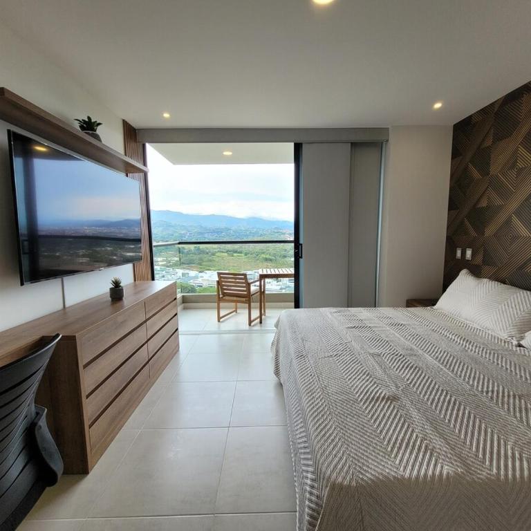 Cali Apto Piso 12 Pance Sector Exclusivo La Mejor Ubicación Del Sur De La Ciudad - Apartamento de 1 dormitorio - 5