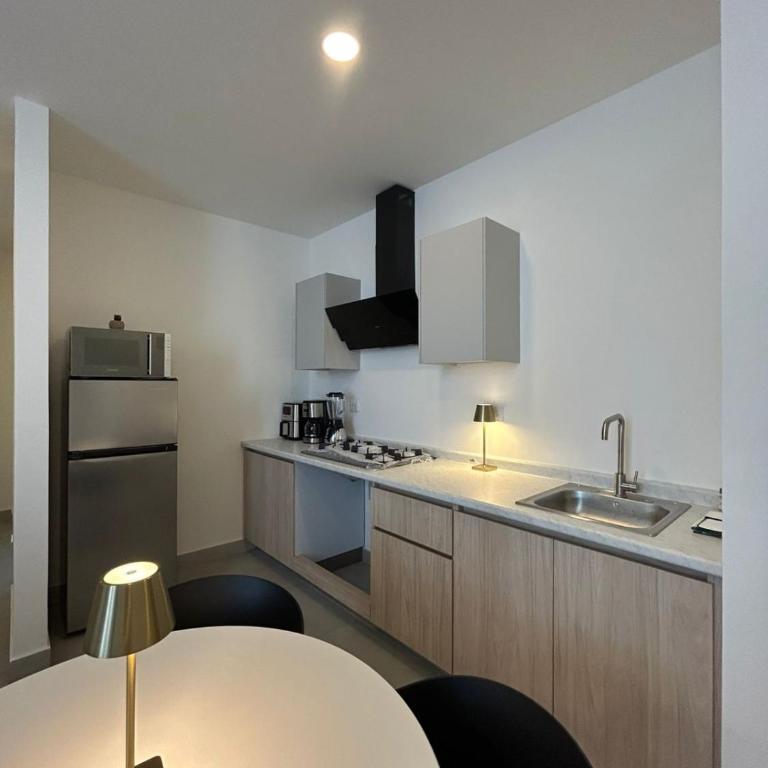 Cómodo Departamento en Monterrey a 5 min de Fundidora GYM WiFi 6PPL - Two-Bedroom Apartment - 8