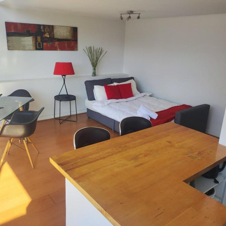 Cómodo Loft cercano al Shopping Costanera Center - One-Bedroom Apartment - 6