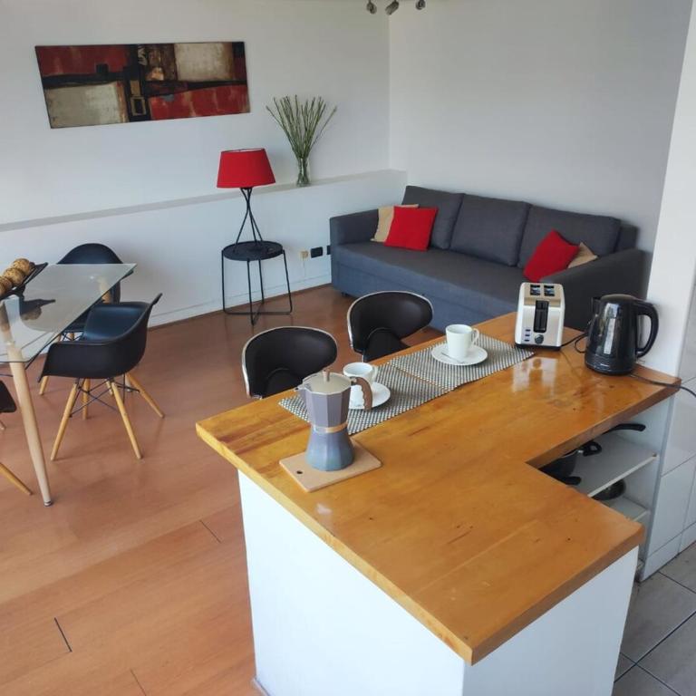 Cómodo Loft cercano al Shopping Costanera Center - One-Bedroom Apartment - 8