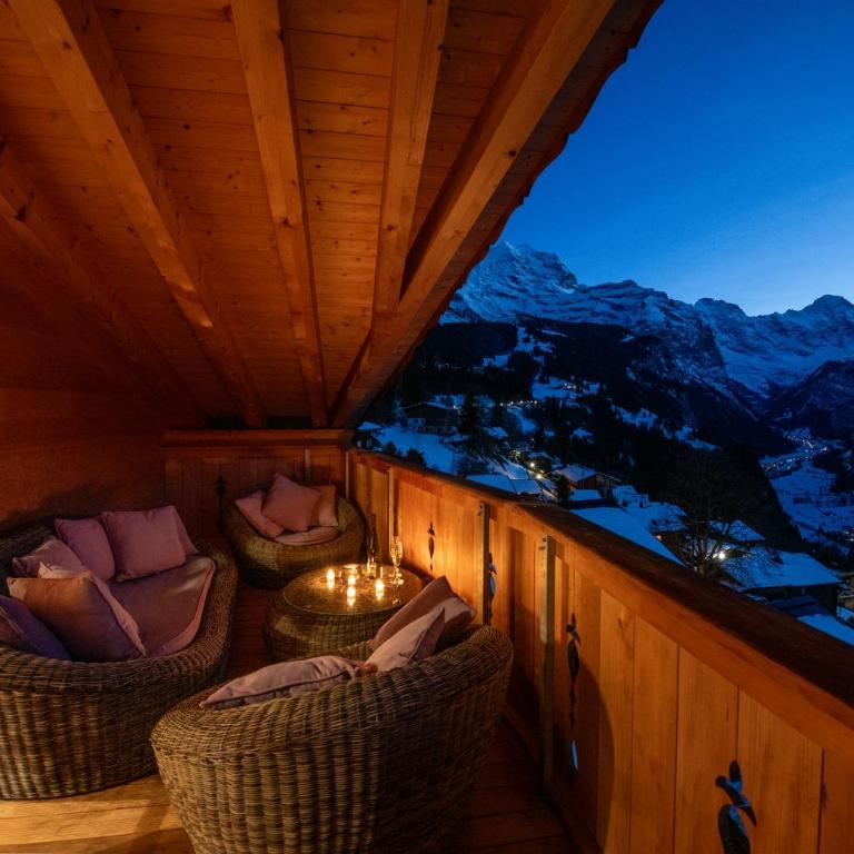 Chalet Aberot - Penthouse-Apartment - 12