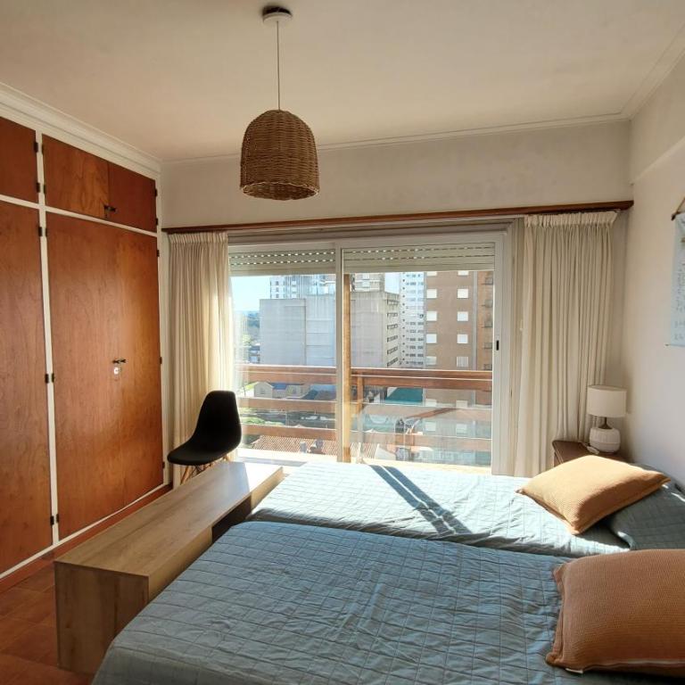 Dpto vista al mar 2 ambientes, 2 baños, cochera - Apartamento de 2 dormitorios - 8
