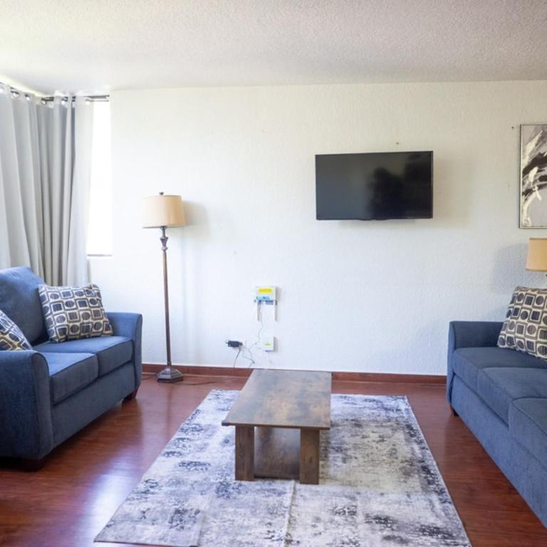 Apt cerca de New City, Centro y frontera, zona río - Three-Bedroom Apartment - 10