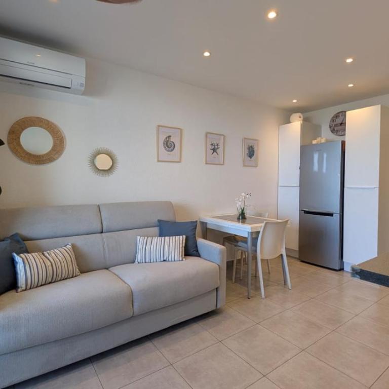 T2 Climatisé Vue Mer Exceptionnelle Accès Plage - Appartement 1 Chambre - 4