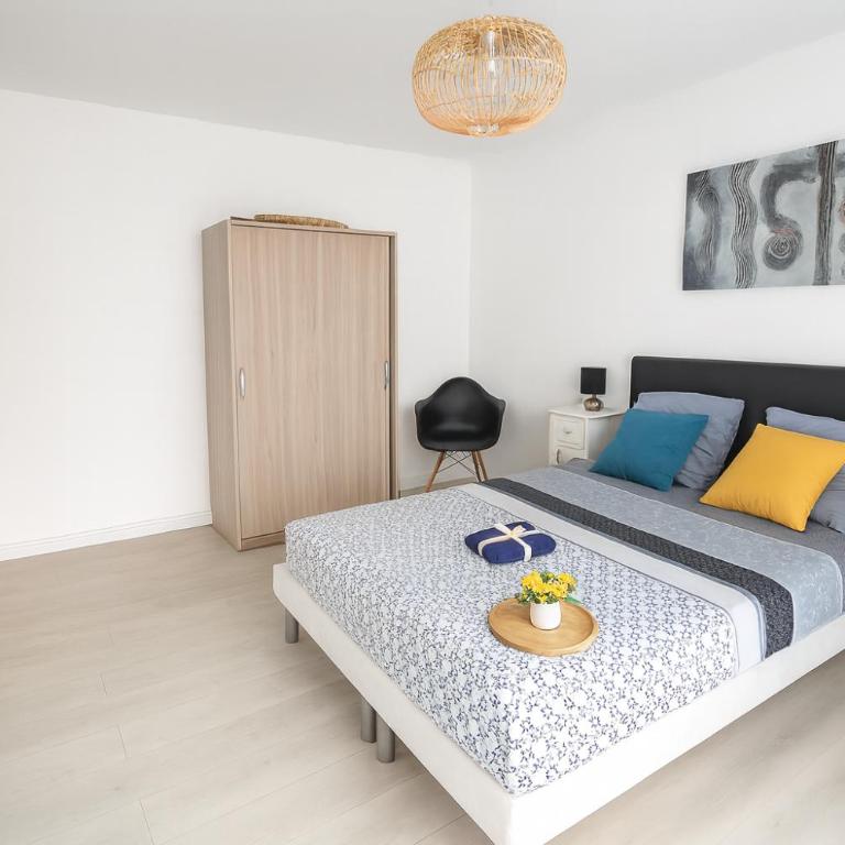 Grand Appartement 3 pièces Clim Centre Perpignan Moderne Lumineux - Apartamento de 2 dormitorios - 9