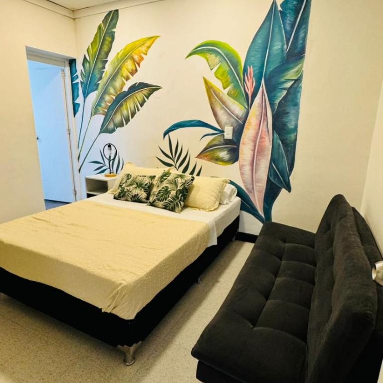 Baku Laureles Hostel - Habitación Doble con baño privado - 5