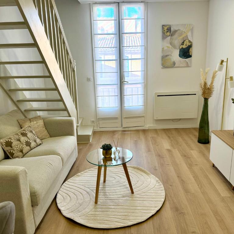 Golden Duplex Calme - Centre Ville - Climatisation - Parking 50m - One-Bedroom Apartment - 8
