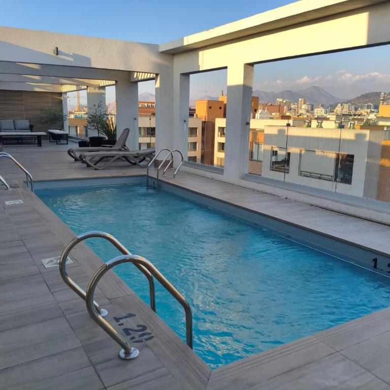 Refugio en Santiago, Cercano al Movistar Arenas - One-Bedroom Apartment - 15